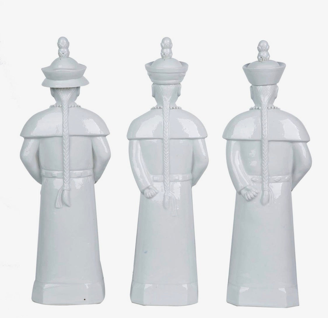 White Qing Emperors – Set of 3