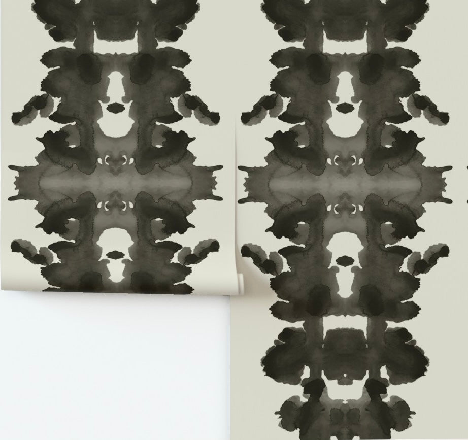 Inkblot Noir Wallpaper