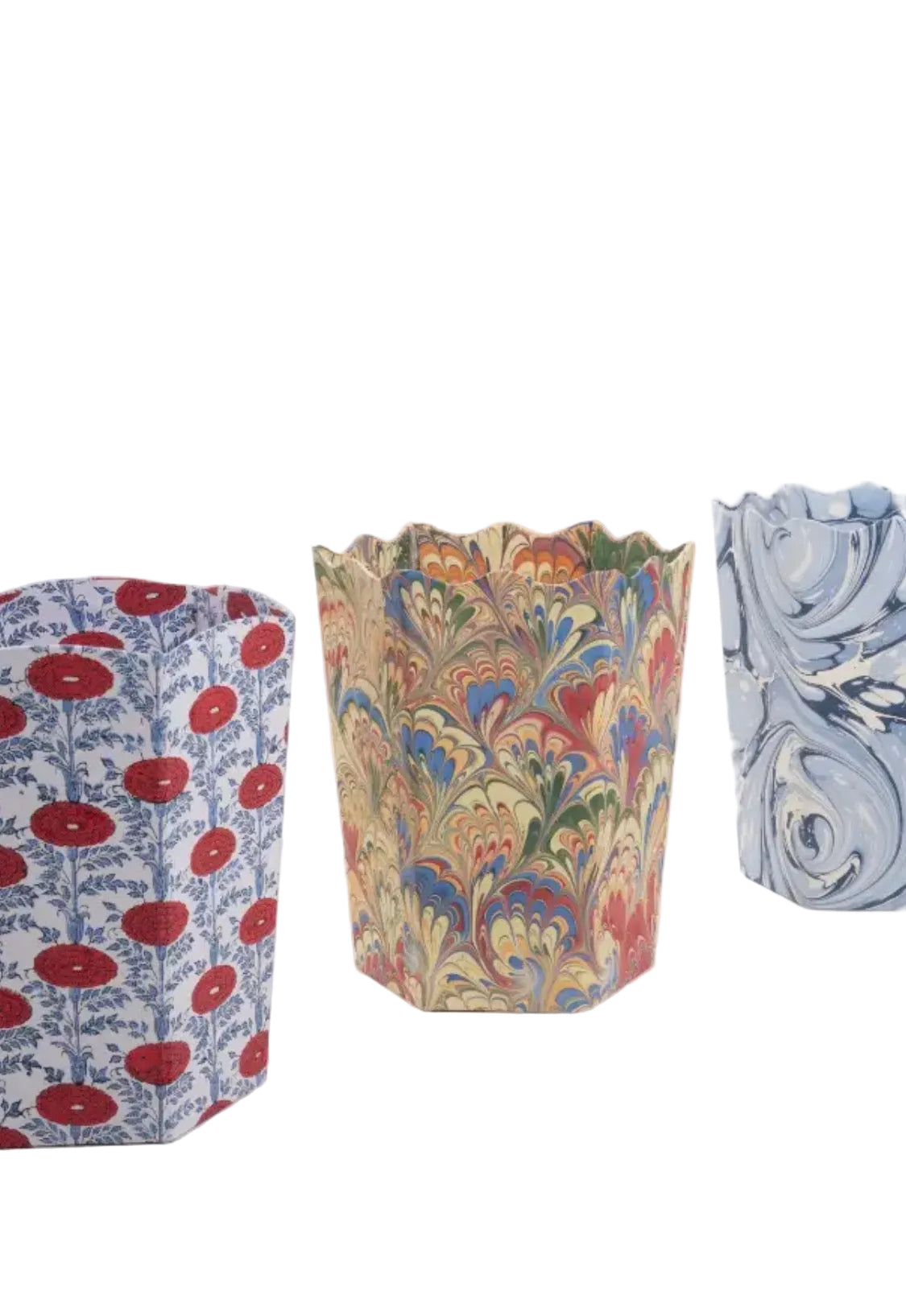 Jardin Scallop Waste Basket