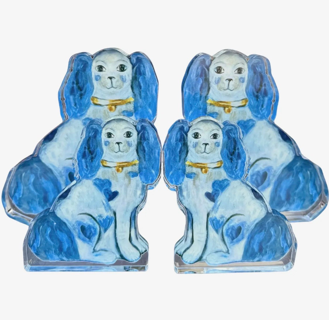 Staffordshire Acrylic Shelfies (Full Size/Blue)