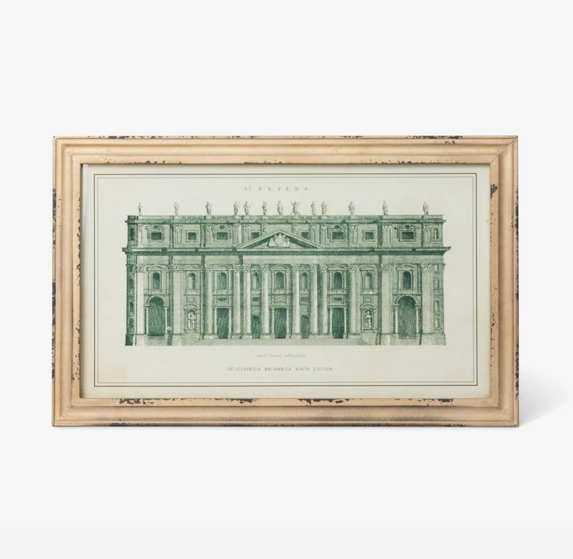 European Architectural Framed Prints (Set of 2)