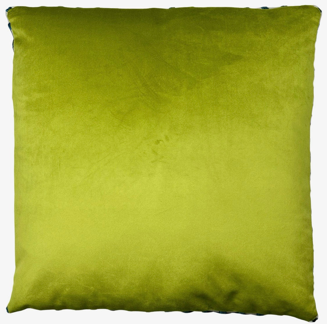 Peridot & Admiral Trellis Velvet Pillow