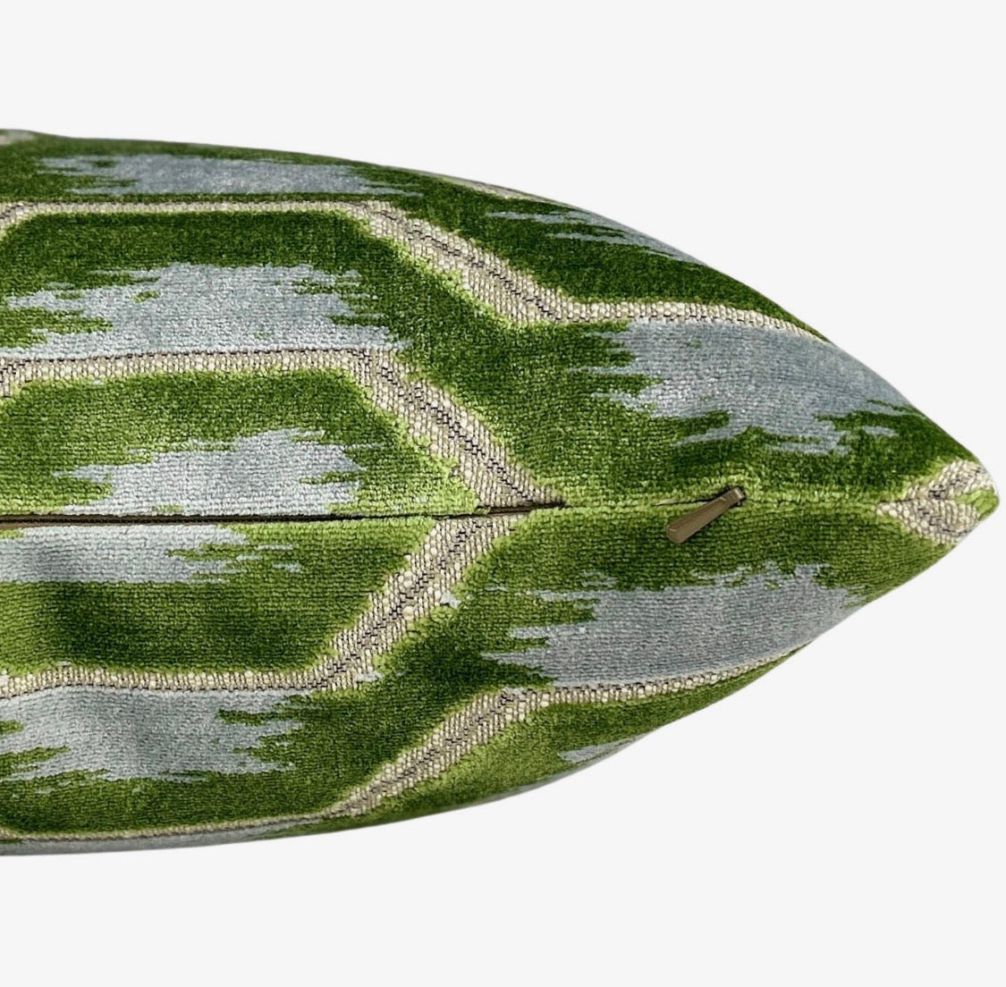 Peridot Sky Velvet Lumbar Pillow