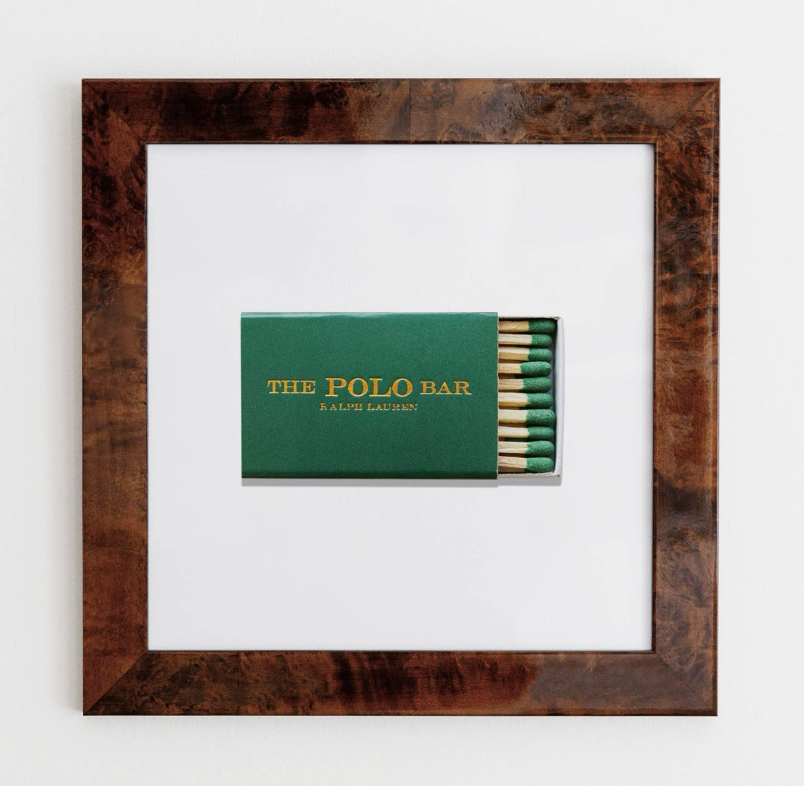 The Polo Bar Framed Print
