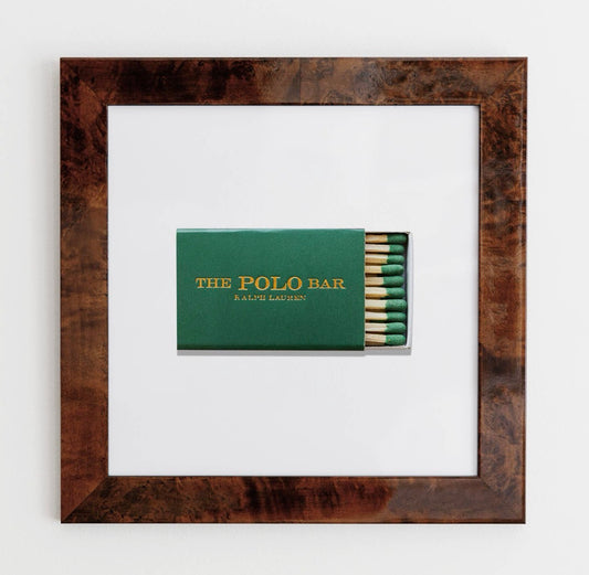 The Polo Bar Framed Print