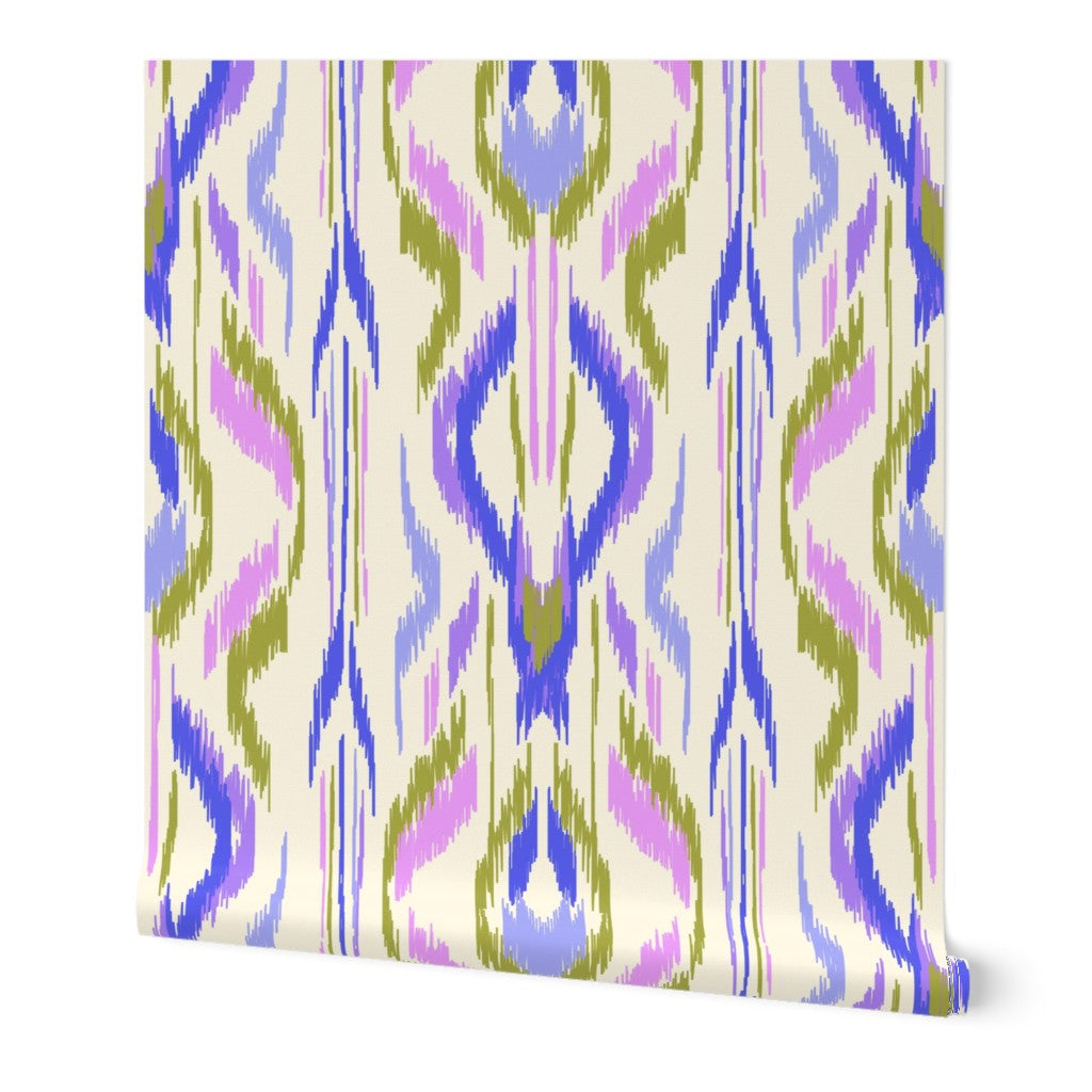 Willow Ikat Wallpaper
