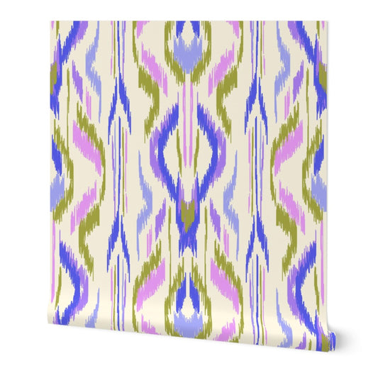 Willow Ikat Wallpaper