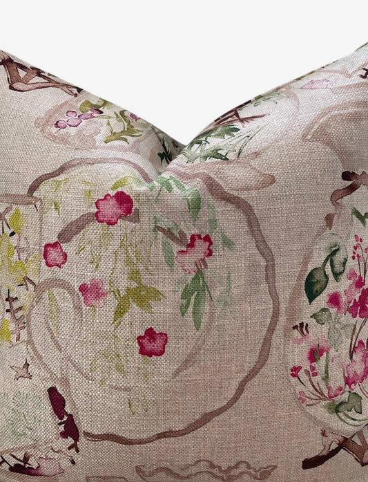 Jardin Rose Pillow Set