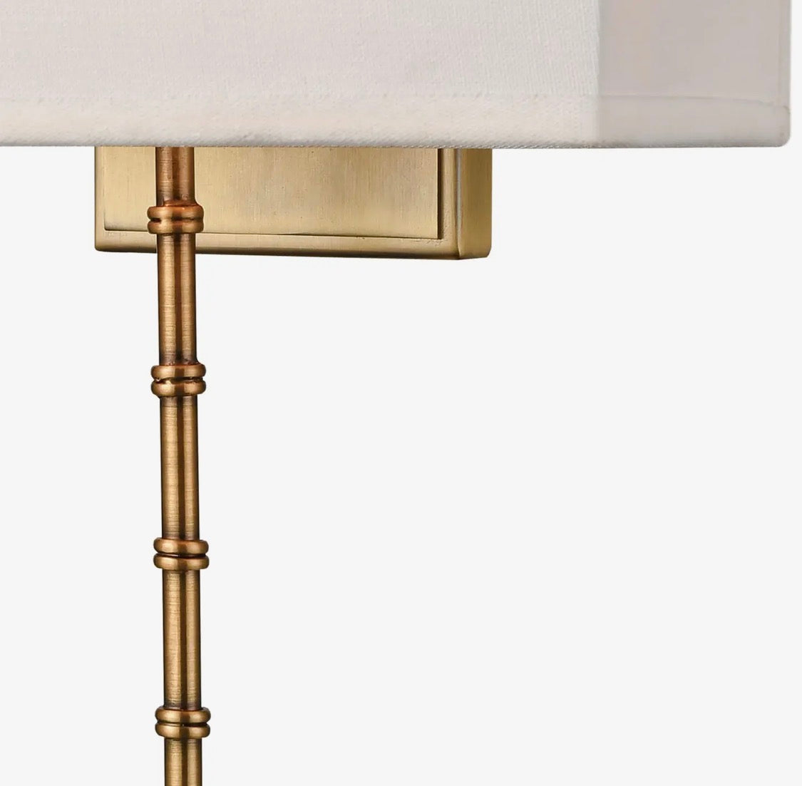 Shannon 17” Two-Light Sconce | Warm Brass