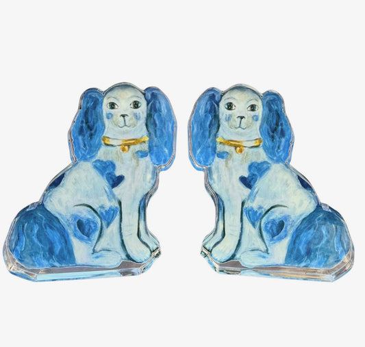 Staffordshire Acrylic Shelfies (Full Size/Blue)