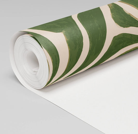 Abstract Flora Wallpaper