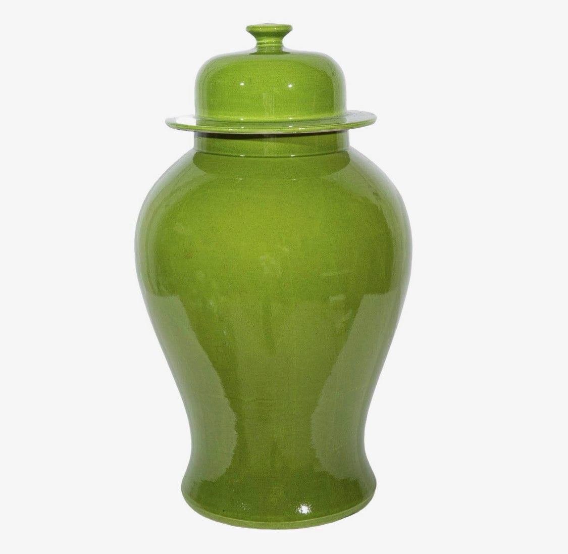 Green Temple Jar