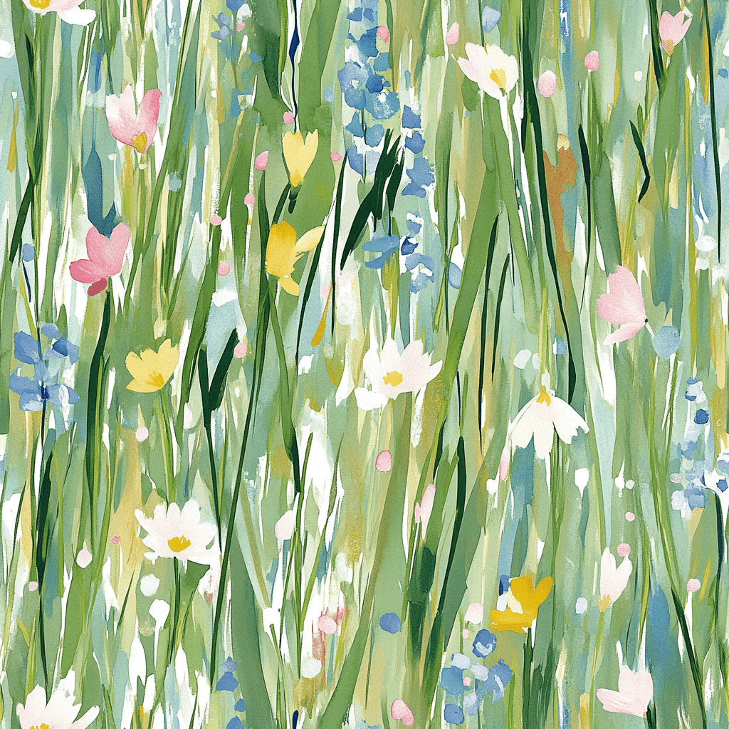 Painter’s Meadow Wallpaper