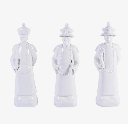 White Qing Emperors – Set of 3