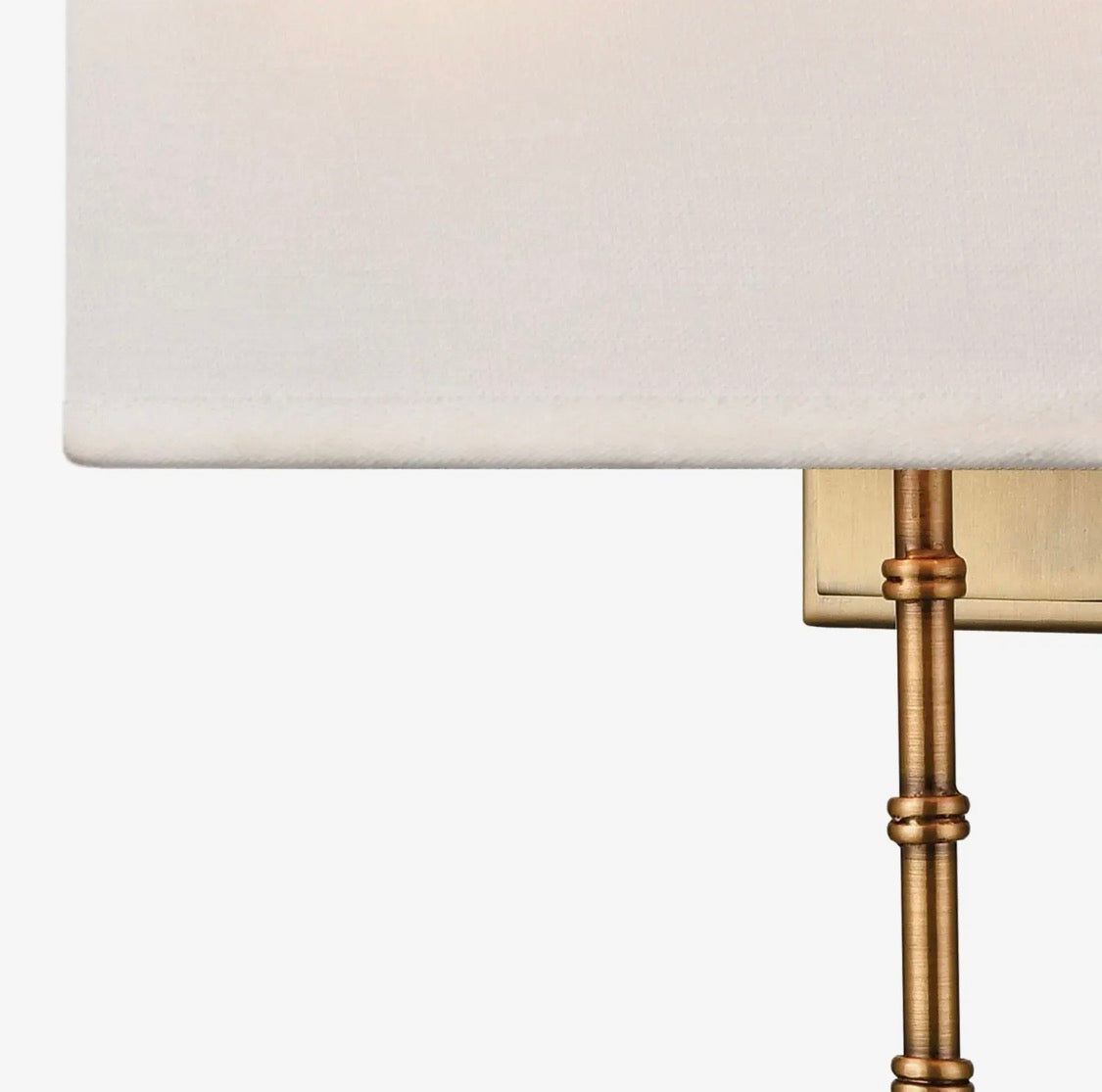 Shannon 17” Two-Light Sconce | Warm Brass