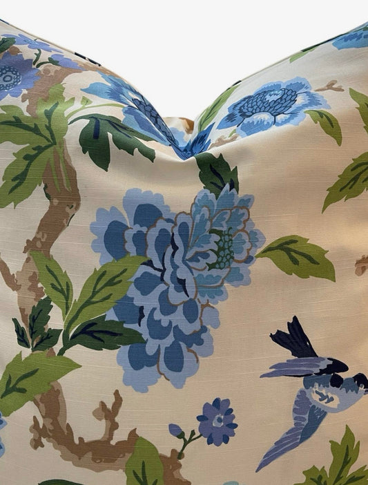 English Aviary Pillow Set