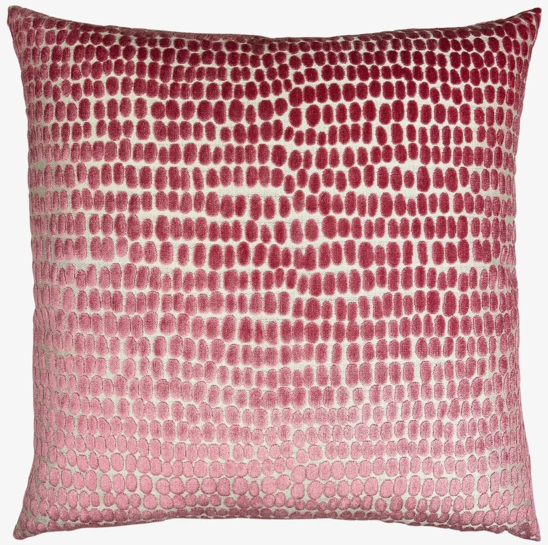 Peony Pebble Velvet Pillow