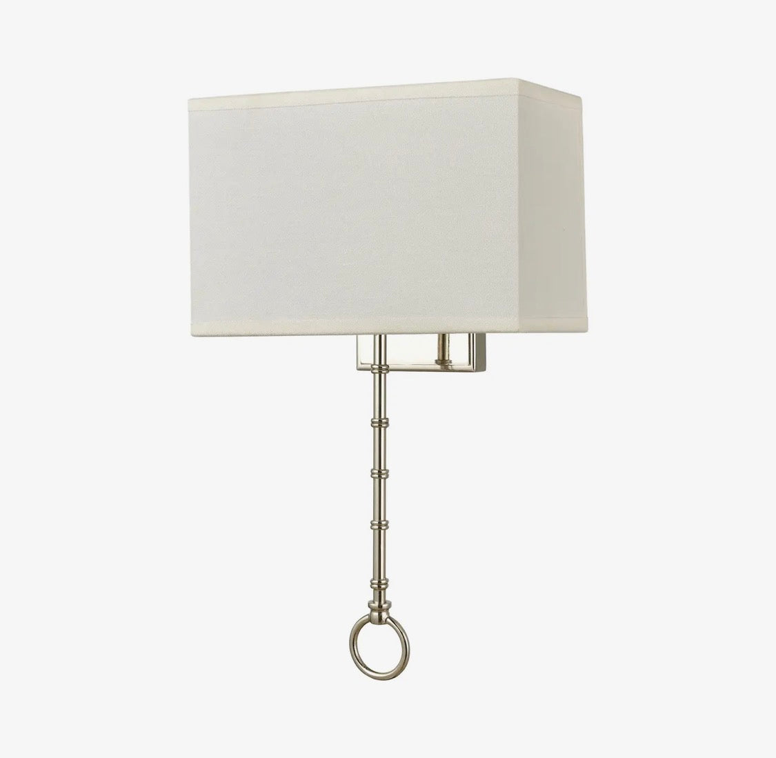 Shannon 17” Two-Light Sconce | Polished Chrome