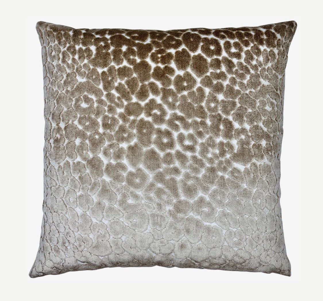Mushroom 22” Velvet Pillow
