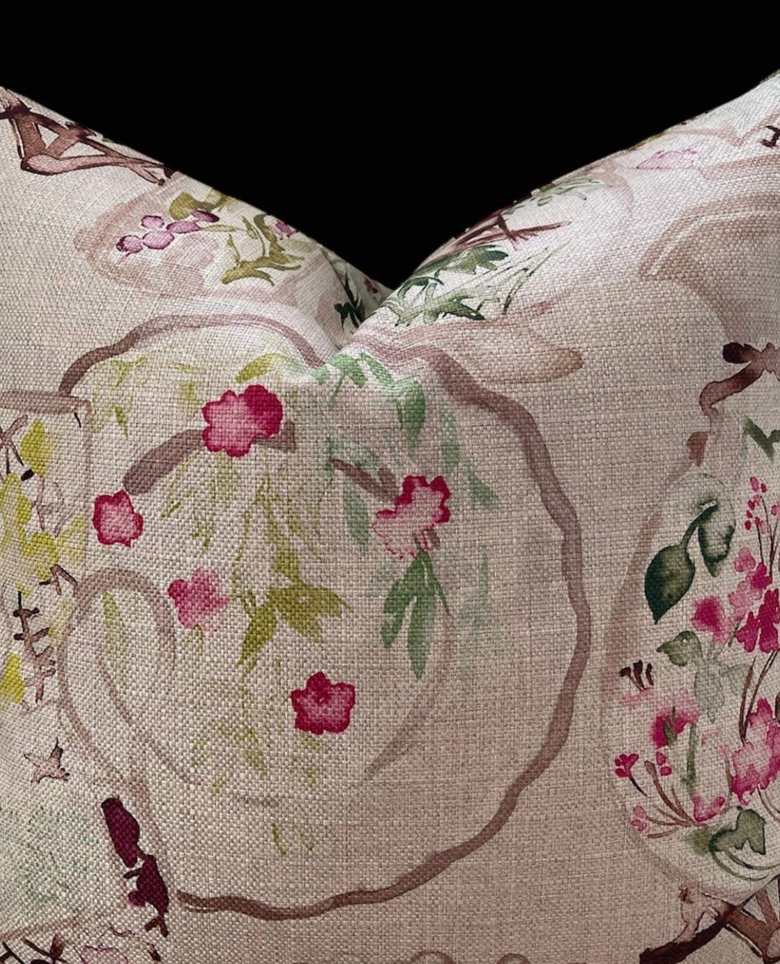 Jardin Rose Pillow Set