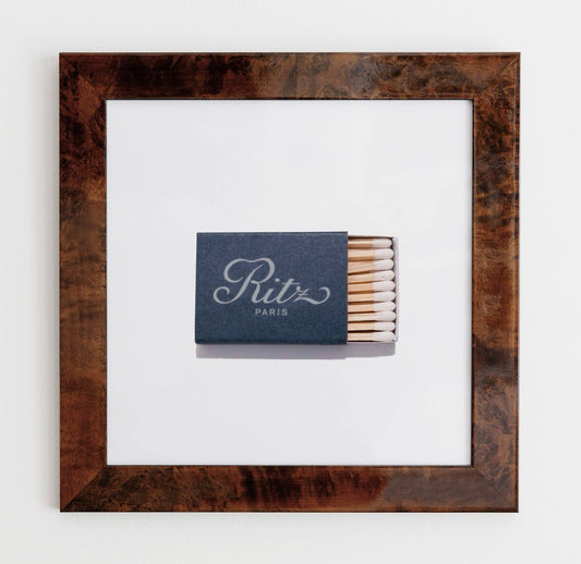 Ritz Paris Framed Matchbook Print